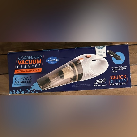 THIS WORX Car Vacuum corded cleaner NIB - Picture 2 of 11